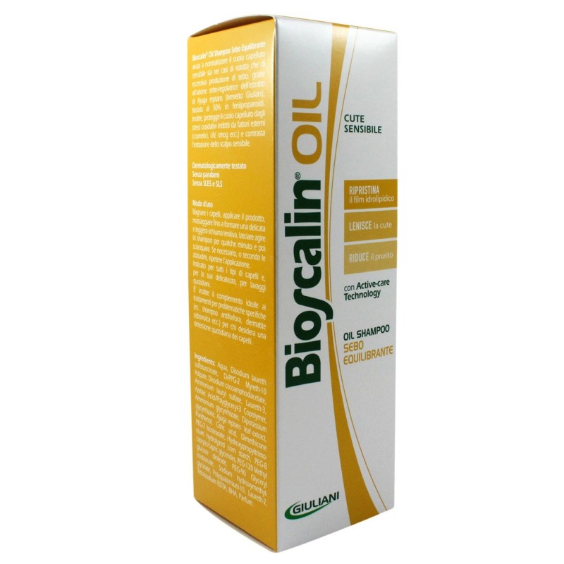 Giuliani Bioscalin Shampoo Oil Equilibrante 200 Ml