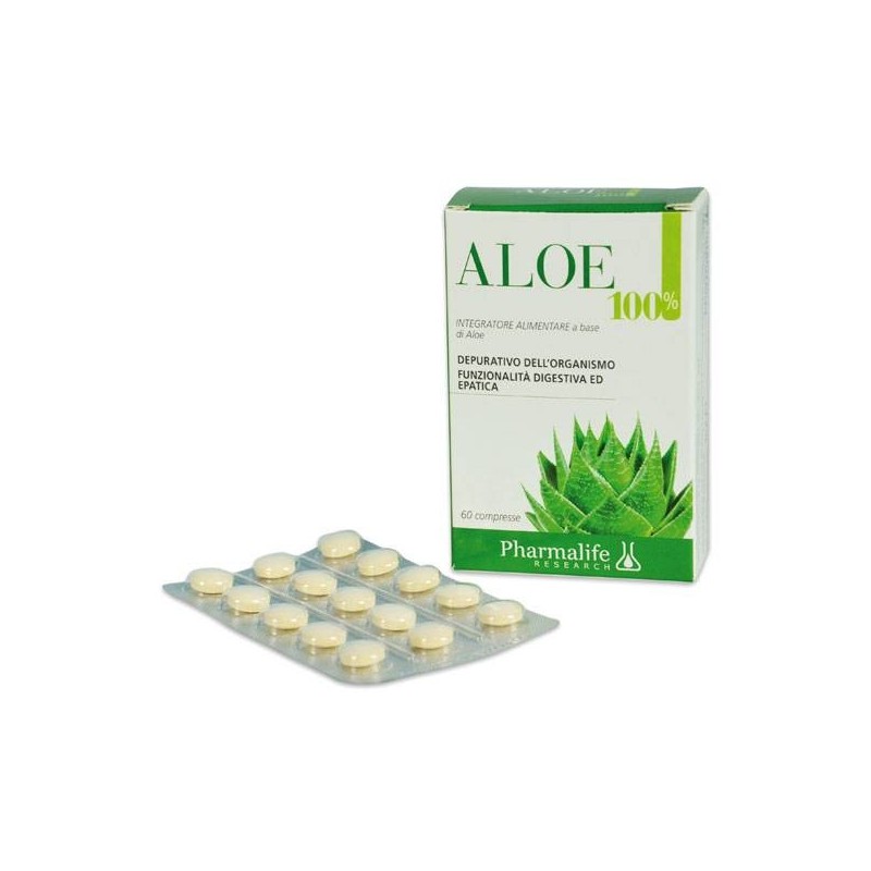 Pharmalife Research Aloe 100% Integratore Alimentare 60 Compresse