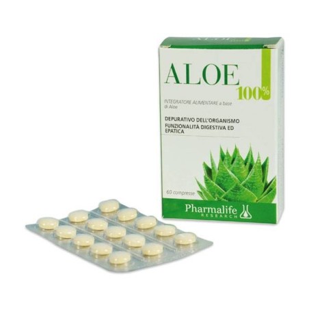 Pharmalife Research Aloe 100% Integratore Alimentare 60 Compresse