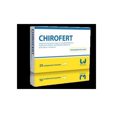 Farmitalia - Soc. Unipers. Chirofert 20 Compresse 22 G