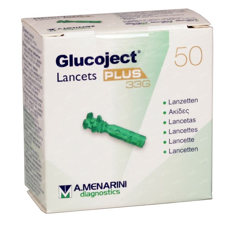 A. Menarini Diagnostics Lancette Pungidito Glucojet Plus Gauge 33 50 Pezzi