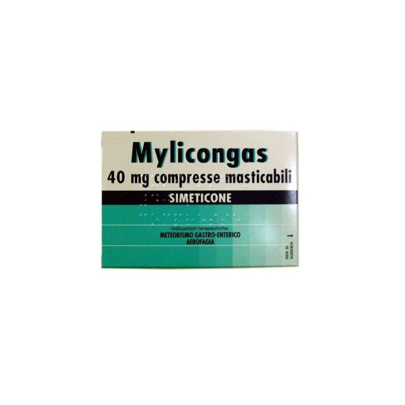 Johnson & Johnson Mylicongas 40 Mg Compresse Masticabili Simeticone