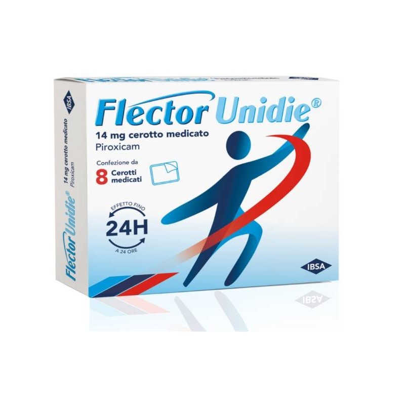 Ibsa Farmaceutici Italia Flector Unidie 14 Mg, Cerotto Medicato Piroxicam